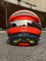 Pintura de Capacete Arai Sk6 - Cromado - Cores Fluor e Volumetria