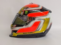 Personalização e Aerografia em Capacete Bell GP3 Piloto Nain Saleh