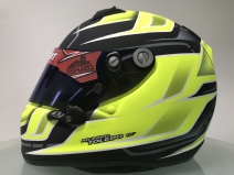 Pintura de Capacete arai SK6 - Pintura Fosca - Piloto Ricardo Toledo