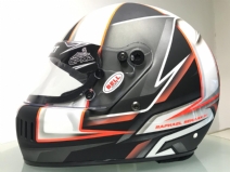 Pintura de Capacete sem cromo com Fosco para Piloto Raphael Semman