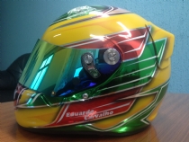 Pinturas de Capacete com Cromo e sem cromo