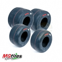 Pneu de Kart MG Vermelho